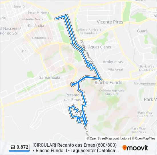 0.872 Bus Line Map