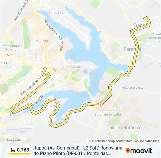 0.763 Bus Line Map