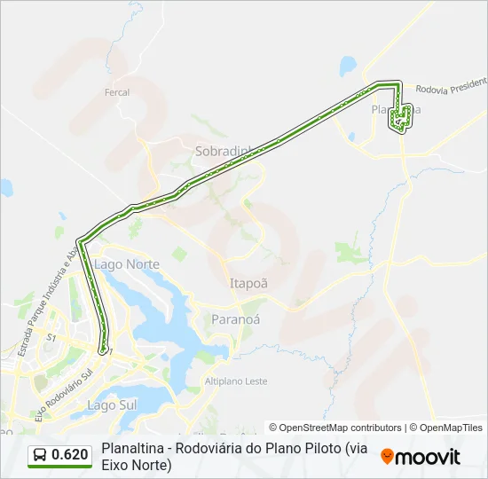 0.620 Bus Line Map