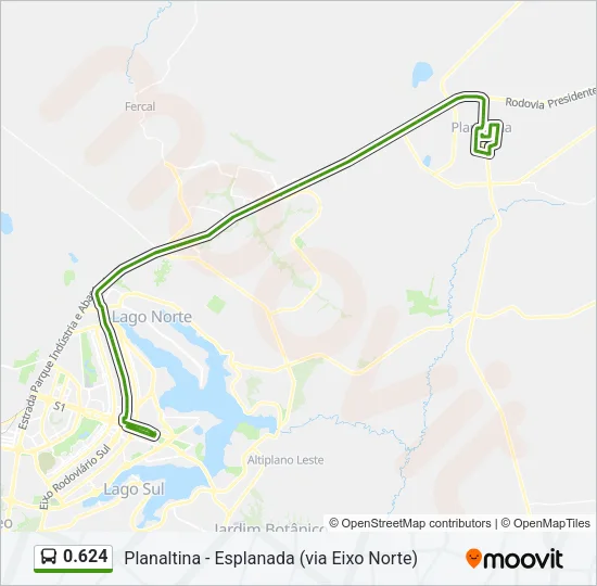 0.624 Bus Line Map