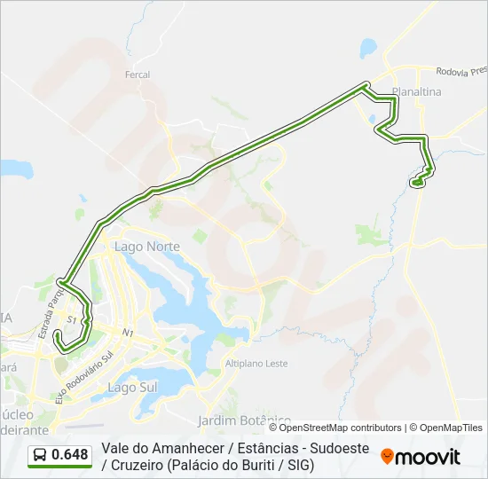 0.648 Bus Line Map