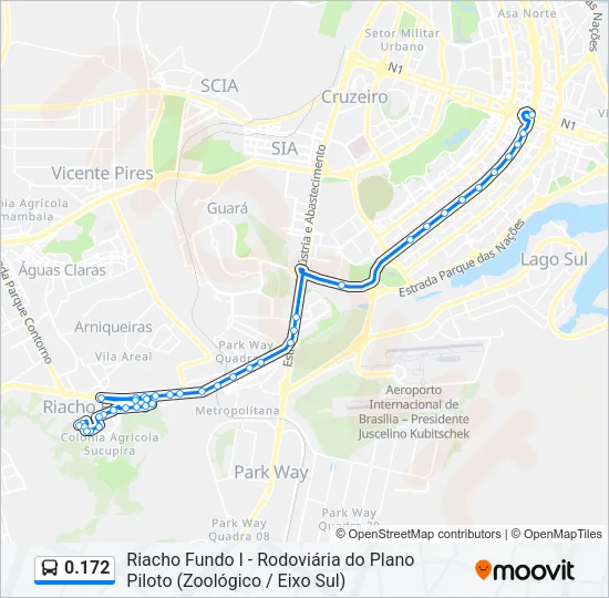 0.172 Bus Line Map