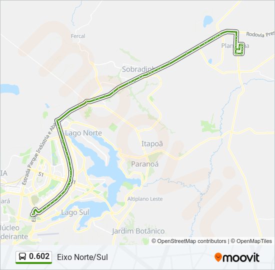 0.602 bus Line Map