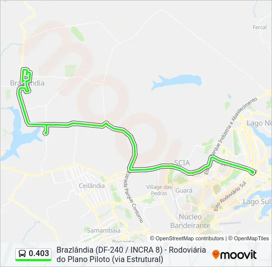 0.403 Bus Line Map