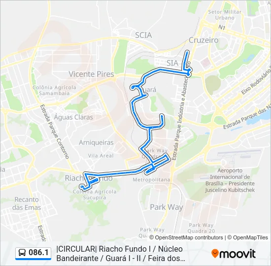 086.1 Bus Line Map
