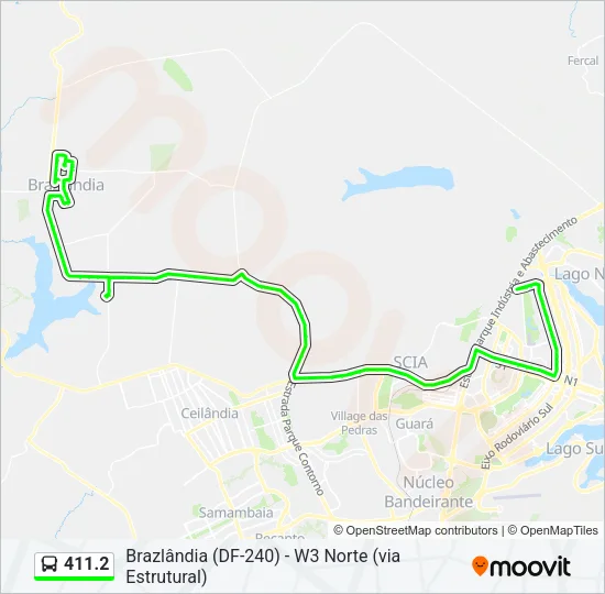 411.2 Bus Line Map