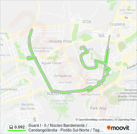 0.092 Bus Line Map