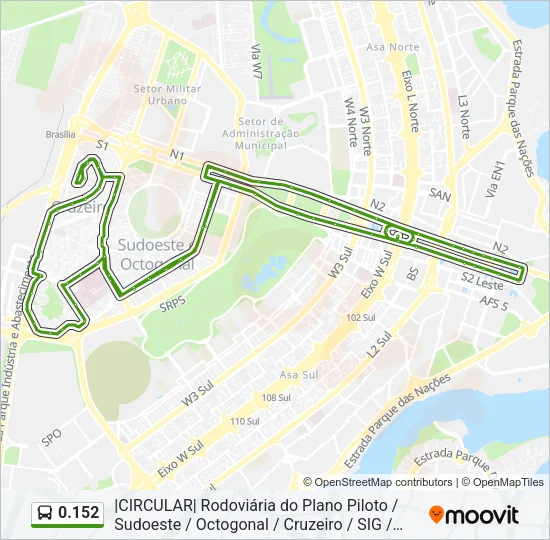 0.152 Bus Line Map