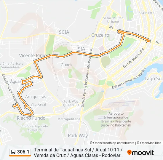 306.1 Bus Line Map