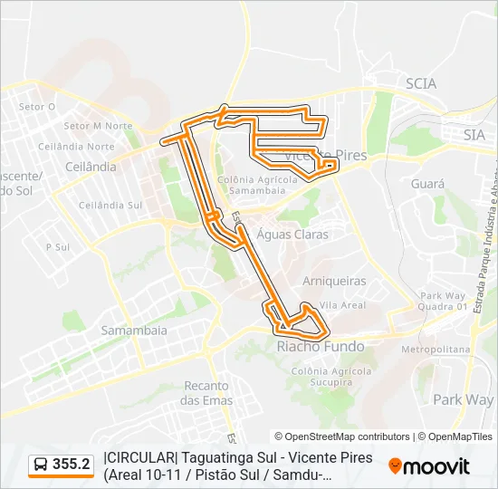 355.2 Bus Line Map