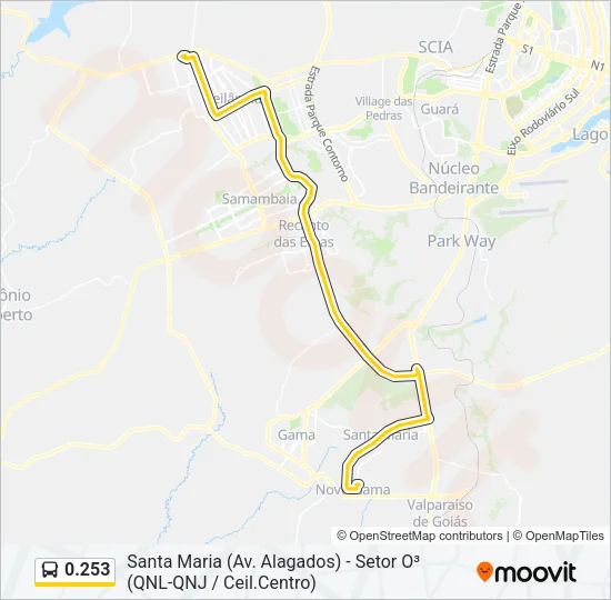0.253 Bus Line Map