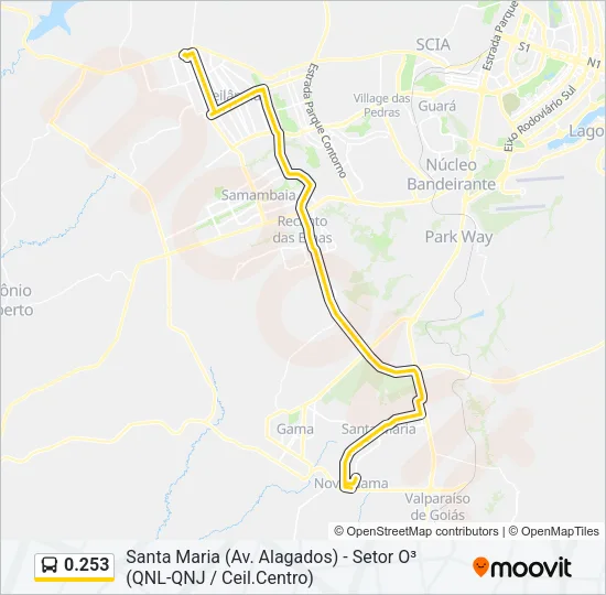 0.253 Bus Line Map