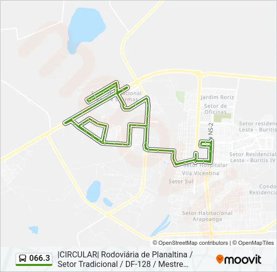 066.3 Bus Line Map