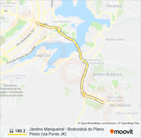 180.2 Bus Line Map
