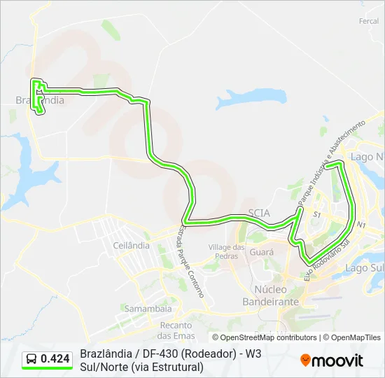 0.424 Bus Line Map