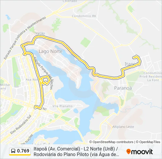 0.769 Bus Line Map
