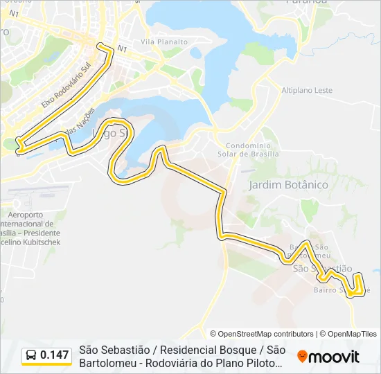 0.147 Bus Line Map