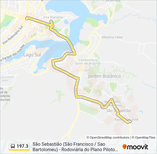 197.3 Bus Line Map