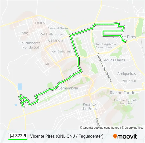 372.9 Bus Line Map
