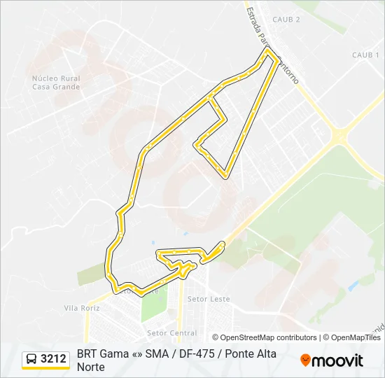 3212 Bus Line Map