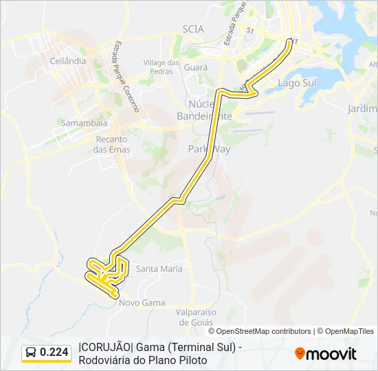 0.224 Bus Line Map