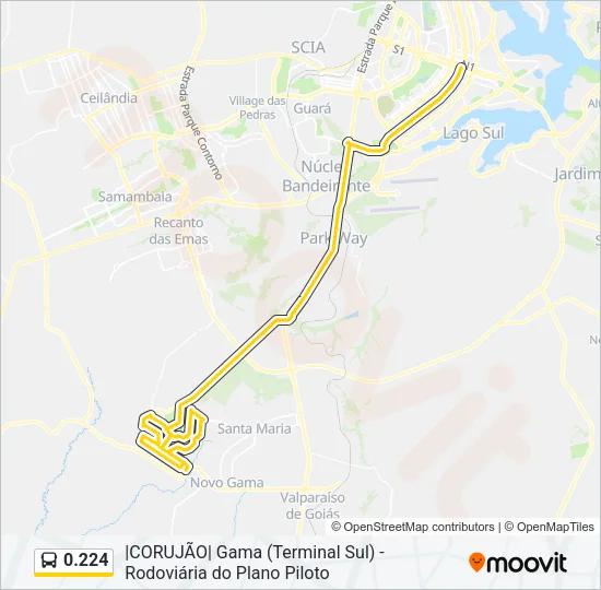 0.224 Bus Line Map