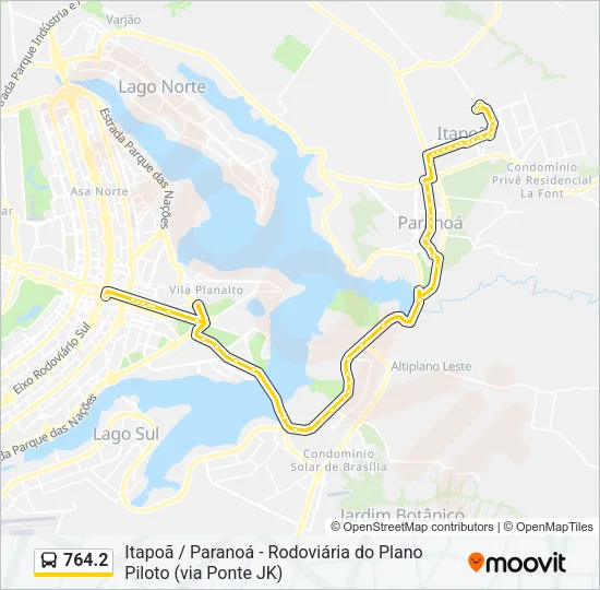 764.2 Bus Line Map