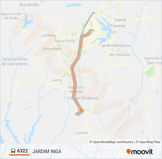 6322 Bus Line Map