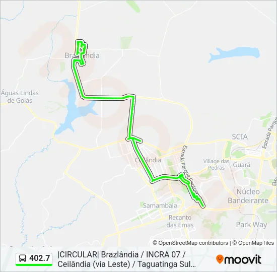 402.7 Bus Line Map