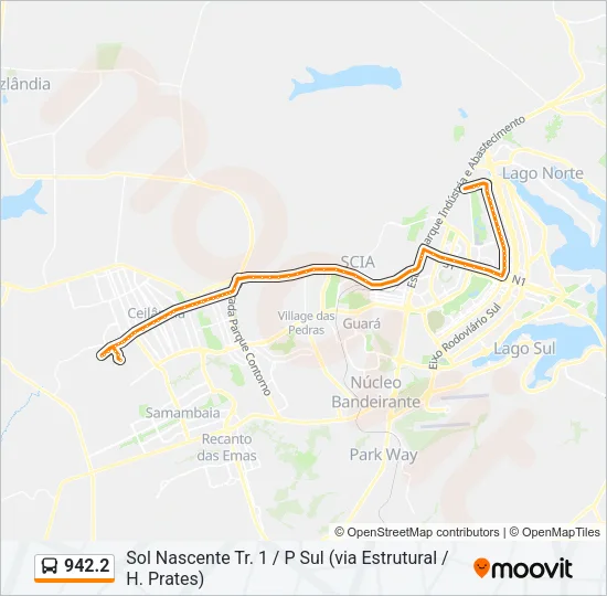 942.2 Bus Line Map
