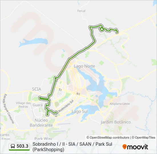 503.3 Bus Line Map