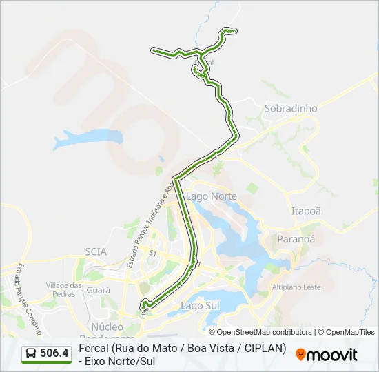 506.4 Bus Line Map