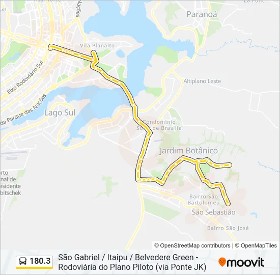 180.3 Bus Line Map