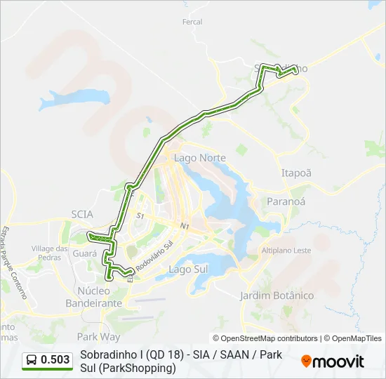 0.503 Bus Line Map