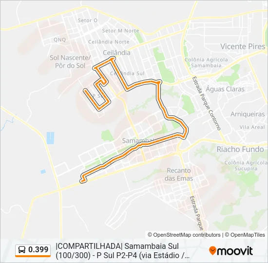 0.399 Bus Line Map