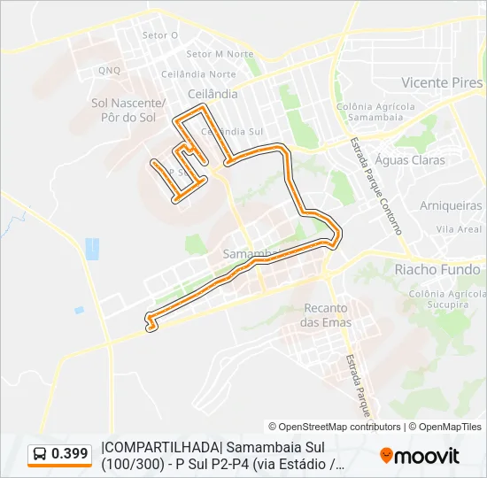 0.399 Bus Line Map