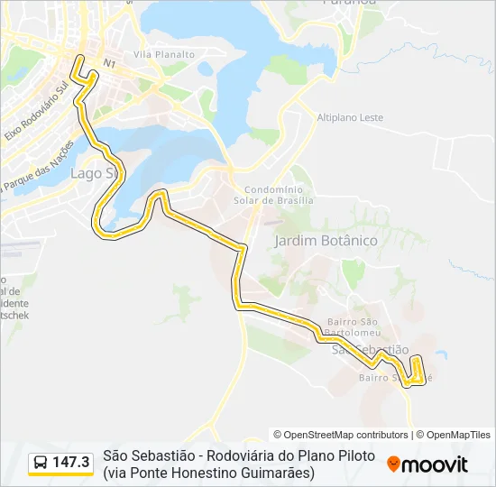 147.3 Bus Line Map