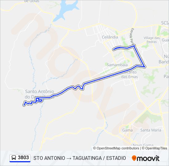 Como chegar até Playtime Combustivel em Taguatinga de Ônibus ou Metrô?