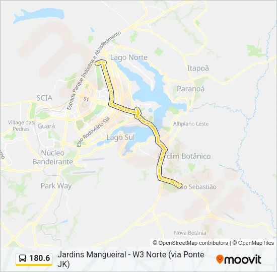 180.6 Bus Line Map