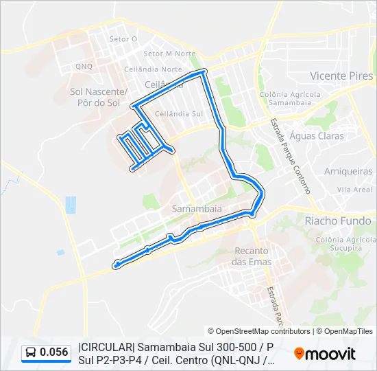 0.056 Bus Line Map