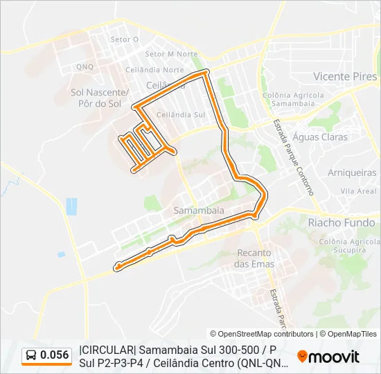 0.056 Bus Line Map