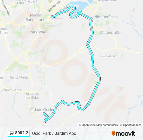 8002.2 Bus Line Map