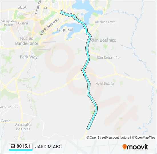 8015.1 Bus Line Map