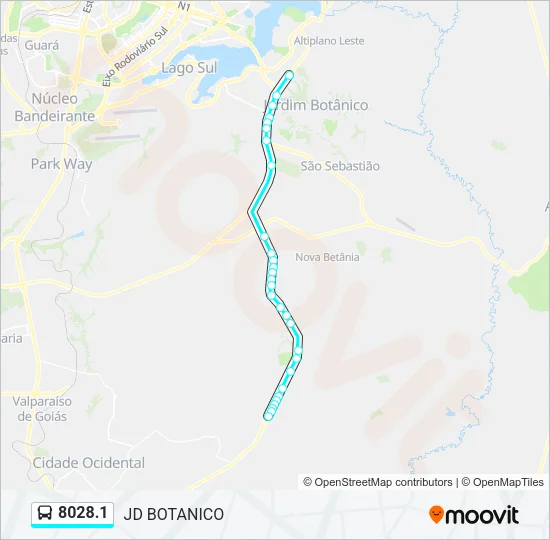 8028.1 Bus Line Map