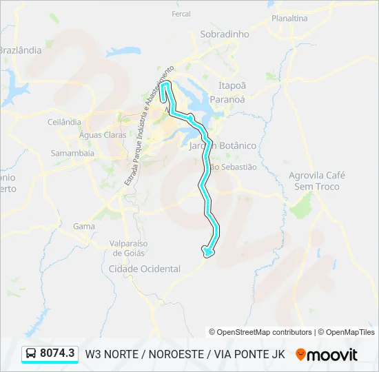 8074.3 Bus Line Map