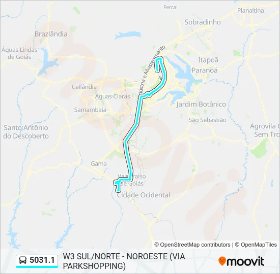 5031.1 Bus Line Map