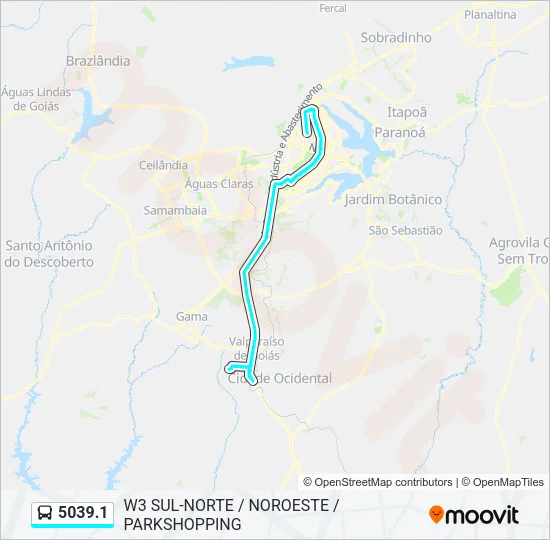 5039.1 Bus Line Map