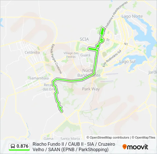0.876 Bus Line Map