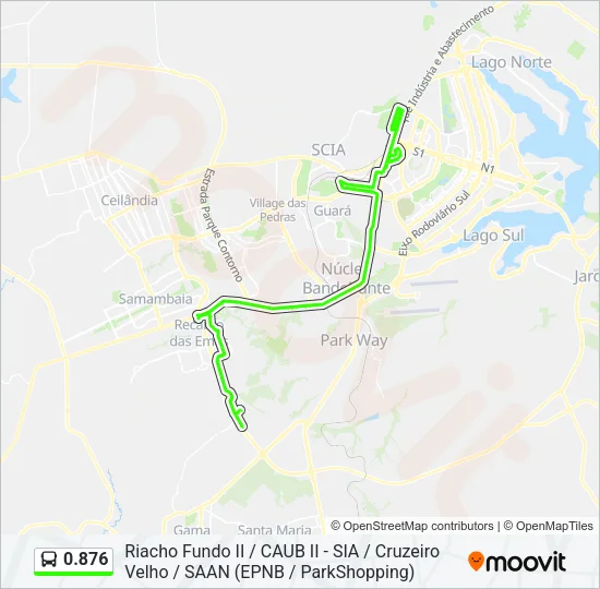 0.876 Bus Line Map