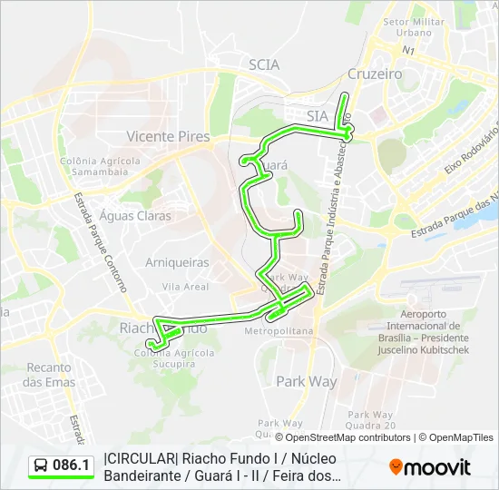 086.1 Bus Line Map